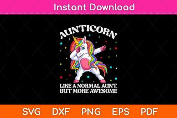 Aunticorn Graphics for Fun Crafts