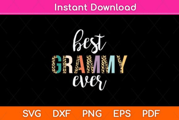 Best Grammy Ever Gifts Leopard Prin Graphics Crafts