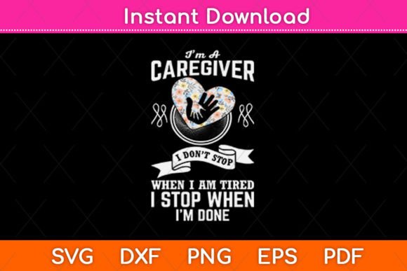 Caregiver Graphics for Crafts & Branding
