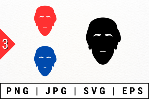 Minimalist Face Silhouettes: Graphics for Crafts